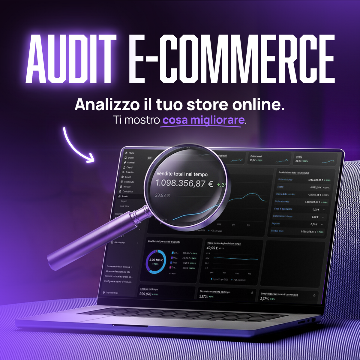 E-commerce Audit — Analisi completa del tuo store